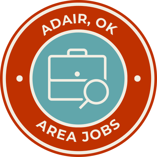 ADAIR, OK AREA JOBS logo